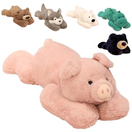 E-ALLDIR Weighted Anxiety Stuffed Animal, Weighted Dinosaur Plush Throw Pillowd, Super Soft Anxiety Dinosaur Stuffed Animals Plush, 50/70 cm Weighted Plushie Tiered Animal Toy Gift for Boys Girls