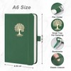 EMSHOI A6 Notebook for Women Men, Small Mini Cute Pocket