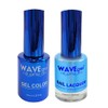 WAVEGEL Soak-Off Gel & Nail Lacquer Matching Duo Set -