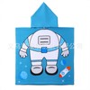 Character Hooded Kids Beach Robe & Bath Towel BB120 60x120/Dinosaur 4 (Active Print) 5ea