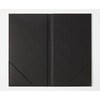SIGEL RM100 Black Luxury Linen Texture Bill Wallet - Durable