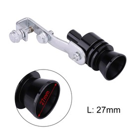 Universal Aluminium Turbo Sound Exhaust Pipe Car Turbo Sound Exhaust Pipe Muffler Car Blow Valve Simulator (#3)