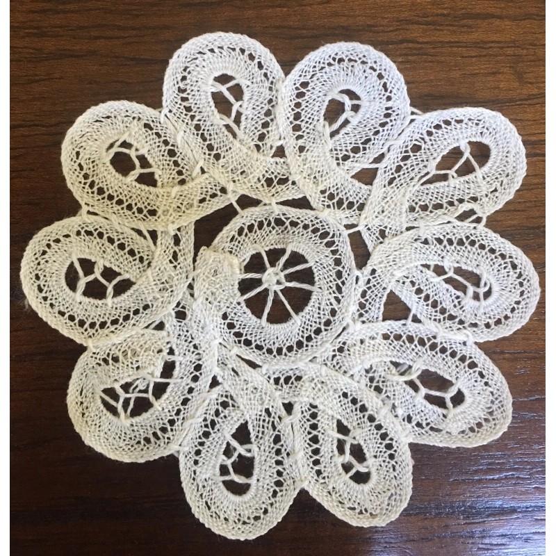 Handmade Crochet Doilies Flower Shape