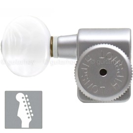 Hipshot NEW Hipshot STAGGERED Tuners Fender® Directrofit Locking BTR-P LEFT-HANDED SATIN