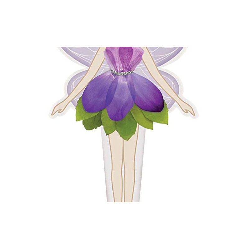 4M Kidzmaker Pressed Art Flower Fairy Kit, Multi, Model:3831