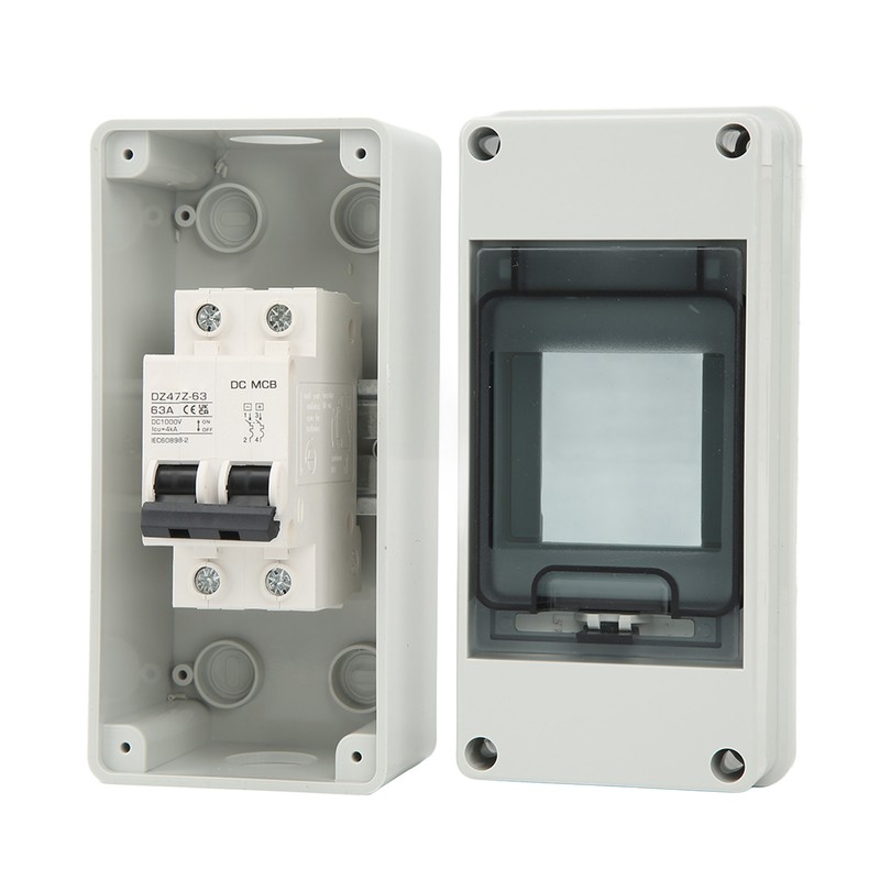 Circuit Breaker 2P 1000V DC 63A Isolation Switch with IP65