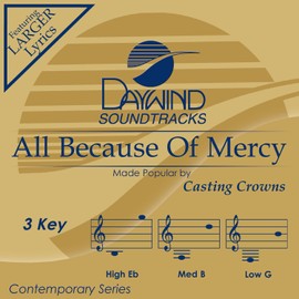 All Because Of Mercy [Accompaniment/Performance Track]