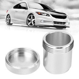 Weld On Filler Cap,Aluminium Alloy Fuel Water Tank Cover Weld On Filler Neck Cap 1.5in Inner Diammeter Car Modified Parts (1.5 inch silver)