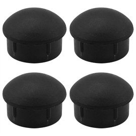 AYLIFU Transport Wheelchair Wheelchair dust Cap Drive Wheelchair Parts Black Inner Diameter 0.9inch, Used for Wheelchair Transport Chair Accessories Drive Wheelchair Parts 4 pcs