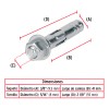 Taquete Expansin, 516, Tornillo, Bolsa 4 Pz Fiero 44361
