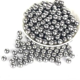 ZOYOSTEELBALL Outdoor Activities 9.525mm Caliber Carbon Steel Ball High Precision Steel Balls Ball Bearings(200pcs, 3/8")