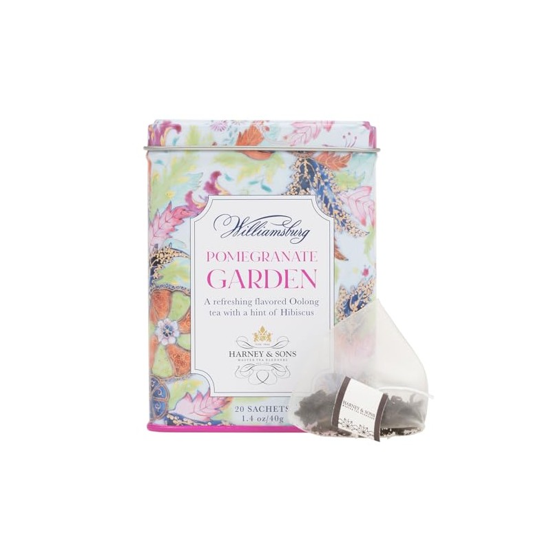 Harney & Sons Pomegranate Garden Tea 20 sachets | Flavored