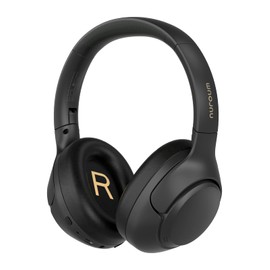 Nuroum HP40 Active Noise Cancelling Headphones Bluetooth, Hi-Fi Sound, Deep Bass, Over Ear & Foldable Design, ANC Wireless Headset Transparency Mode, Comfortable & Long Playtime for Gaming/Music/Calls