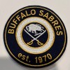 BUFFALO SABRES Vintage Style Embroidered Iron On Patch 3”x 3"