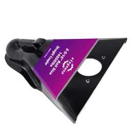 2-5/16" A-Frame Trailer Coupler with Trigger Latch SAE Class IV 14000 lb for Towing RV, Boat, Camper (Black)