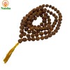 NAISHA Rudraksha Mala 108+1 & Gaumukhi Japa Mala Bag, Beads