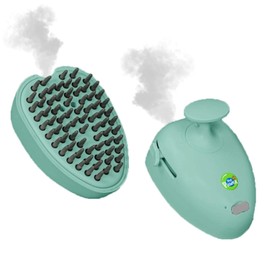 Cat Steam Brush for Shedding Rechargeable Cat & Dog Brush with Steam Self Cleaning 3in1 Cat & Dog grooming Brush Cat Hair Remover for Long and Short Hair of Cat and Dog