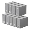 SpaceAid 9 Pack Bed Sheet Organizers and Storage, Foldable Sheet