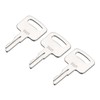 sourcing map Set of 3 equipment keys, air jack, ignition