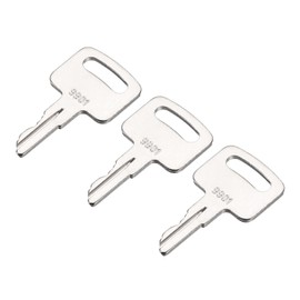 sourcing map Set of 3 equipment keys, air jack, ignition key for scissors, elevator, man lift (part number 9901 2860030)