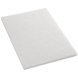 Sanico MVP Base Hit Premium White Buff Polish 14" x 20" Floor Pad (Box of 5)