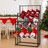 MorningRo 3 Tier Christmas Stocking Holder Stand for Floor, 20