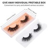 DYSILK 5 Pair False Eyelashes Fluffy Eyelashes 8D Dramatic False