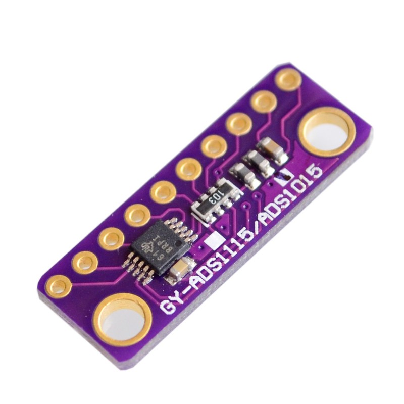 TECNOULAB 5pcs I2C ADS1015 Module 12Bit Precision 4 Channel ADC