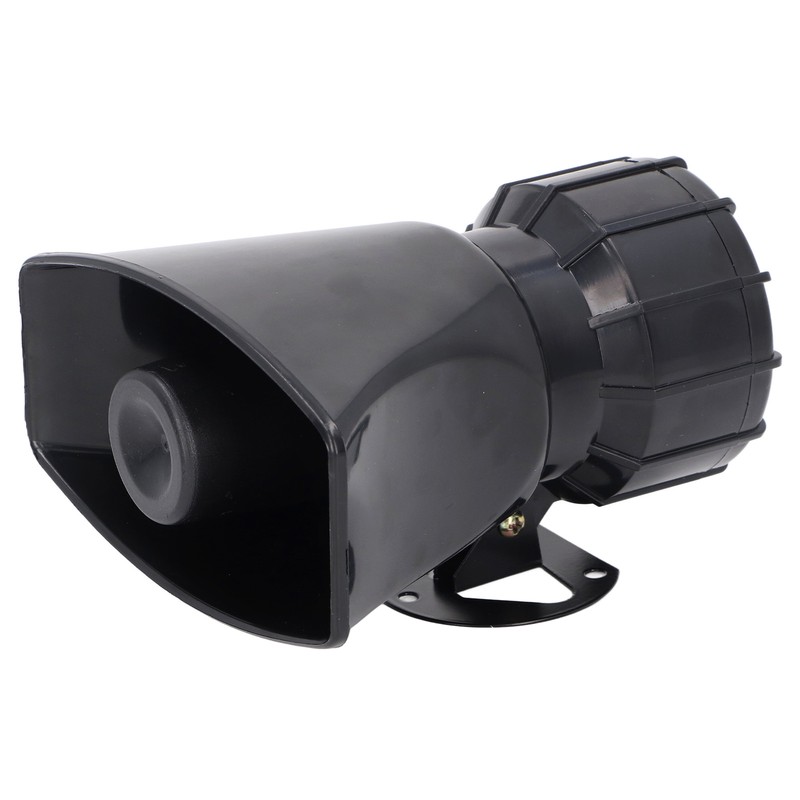 130DB Siren Speaker 60W High Power Alarm Horn Indoor Outdoor