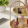 2 Tier Jewelry Tray Elegant Simple Sturdy Stable Metal Multi