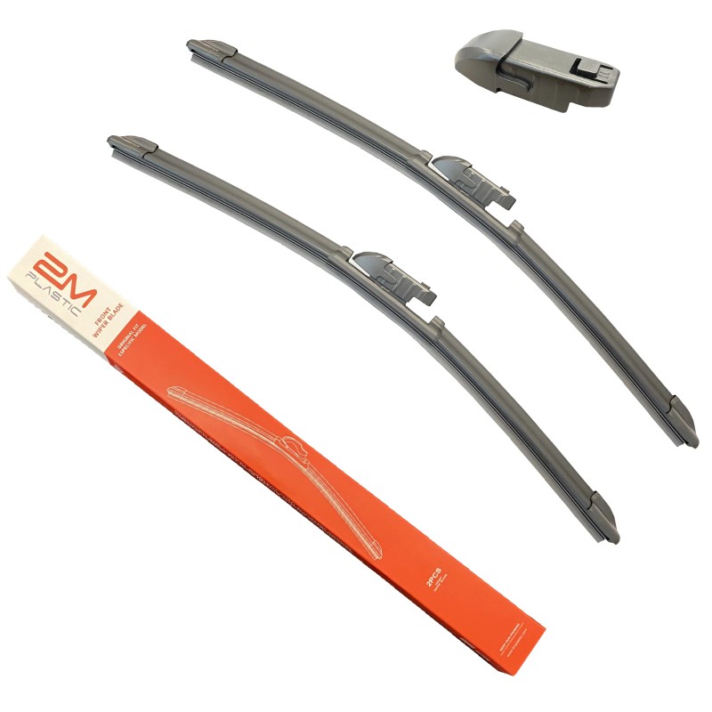2MPLASTIC Front Windshield Wiper Blades For SUBARU LEGACY OUTBACK 2020-2023