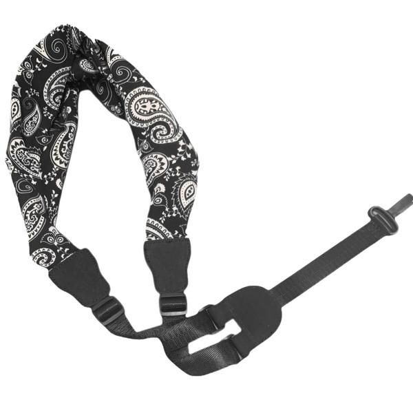 Trssorm Ukulele Strap Scarf Style Adjustable Neck Strap and Ukulele