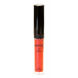 NYX Cosmetics Round Lip Gloss - Frosted Red