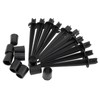 RTNLIT Metal Solar Light Stakes Replacement, Outdoor Ground Spikes for