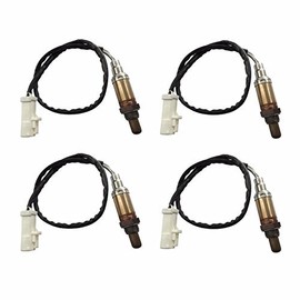 MOSTPLUS O2 Oxygen Sensor Front Rear Down/Upstream Compatible with Ford Mercury (Set of 4) Replace 11171843 15717