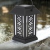 Outdoor Hanging Solar Lantern Energy Saving Warm Light Rechargeable Solar