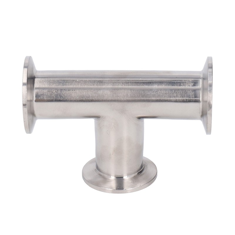 Pipe Tee Fitting 304 Stainless Steel Quick Connect Tube Joint