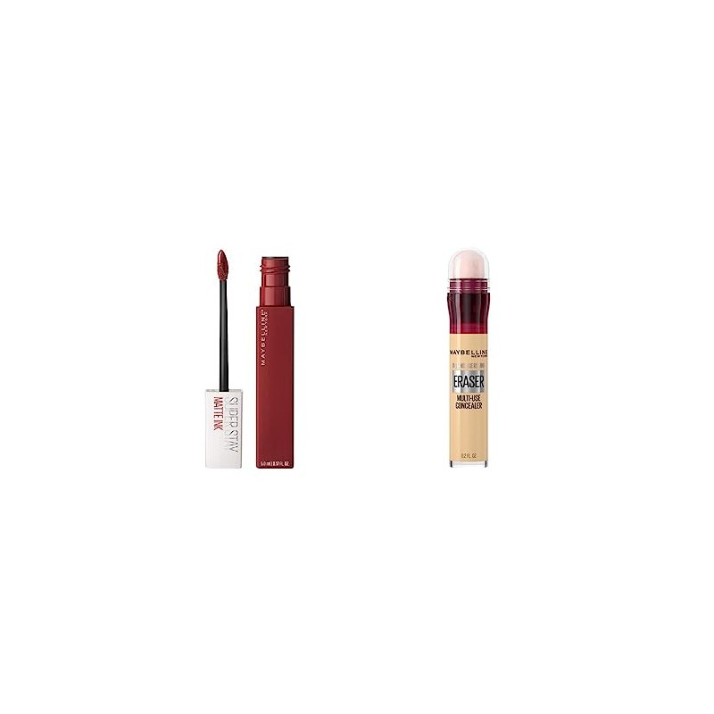 Maybelline Labial Liquido Matte Larga Duracion Superstay, Matte Ink 50