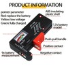Battery Tester Checker Battery Capacity Tester Display Checkered Analyzer Digital