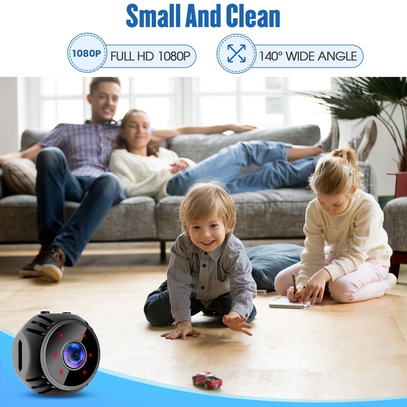 Wifi Mini Camera 1080P HD Video Night Vision Camera Surveillance
