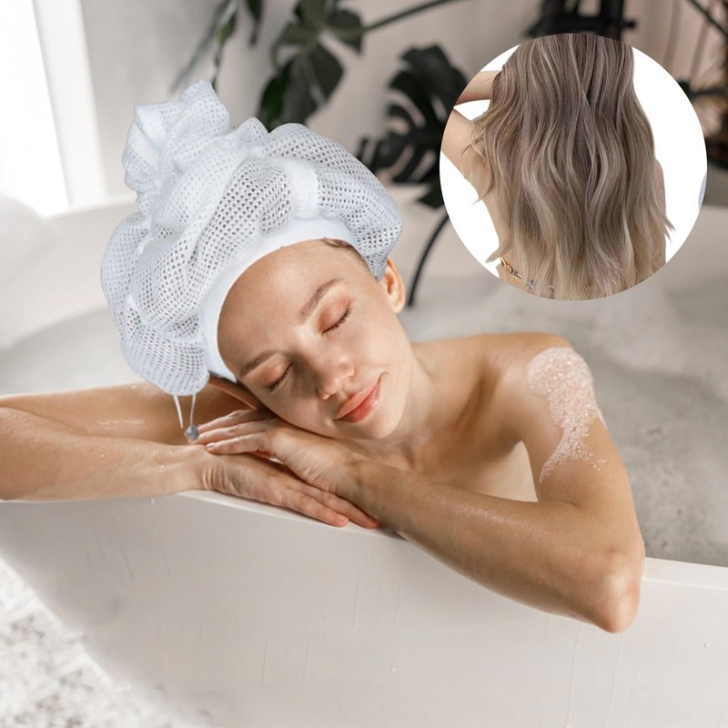 Net Plopping Cap,Hair Cover for Sleeping Soft Elastic Band Mesh