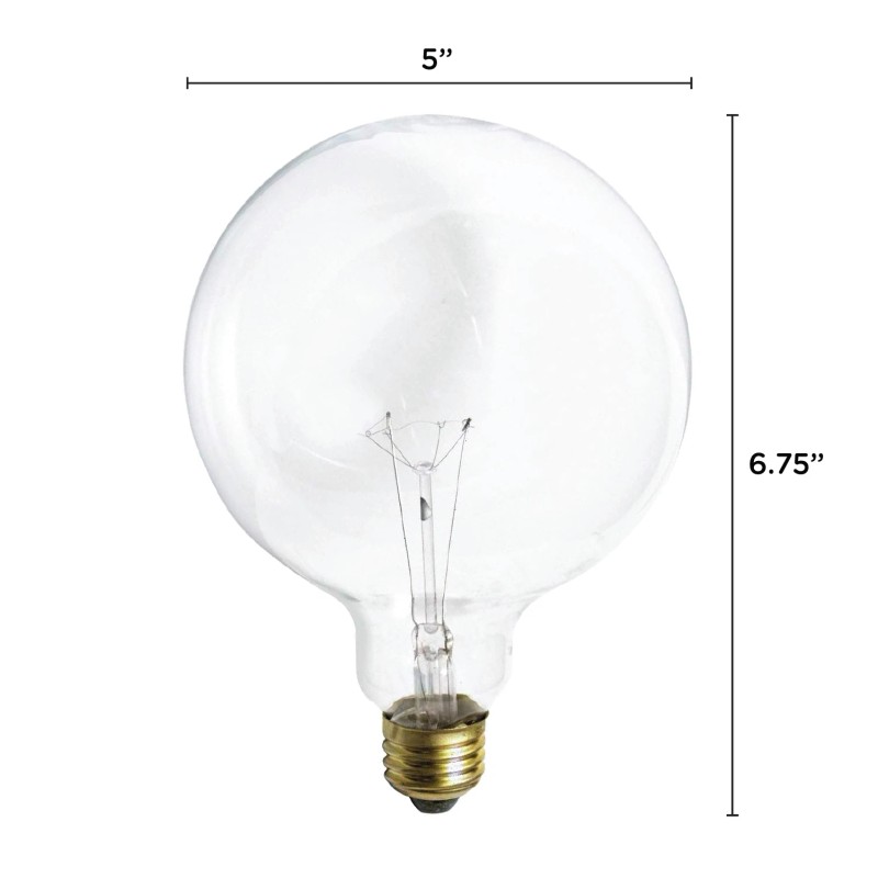 Bulbrite 351100 100G40CL 100W G40 Medium E26 Clear 2700K Warm