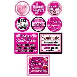 VALENTINE'S DAY COOKIE TALK COOKIE PLATTERS WITH FRIENDSHIP MESSAGES