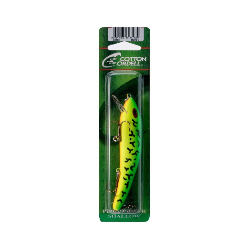 Cotton Cordell C8569 Rippling Red Fin, Fire Tiger, 4 1/2",