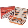 Lingle Backgammon Sets for Adults, Classic Board Game with Folding