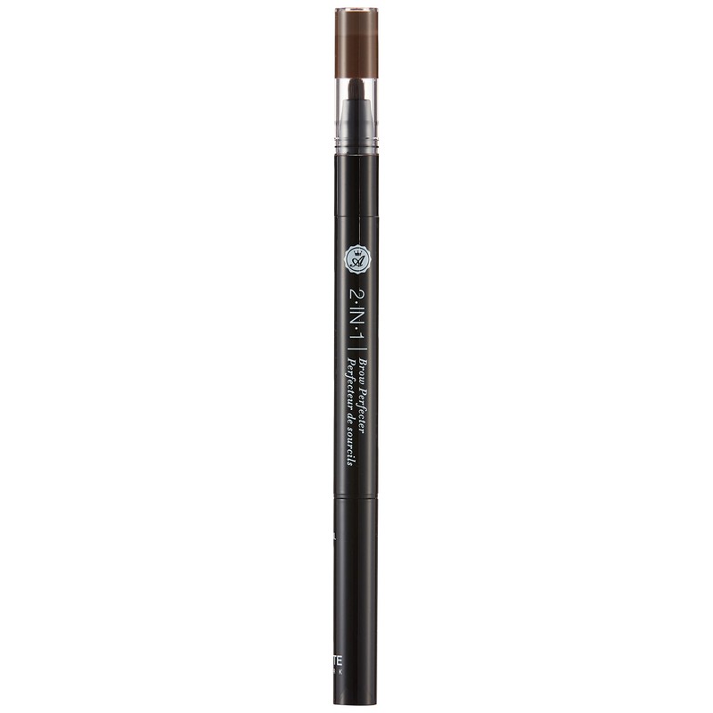 Absolute New York 2-in-1 Brow Perfecter, Dual-Ended Eyebrow Tool, Pencil