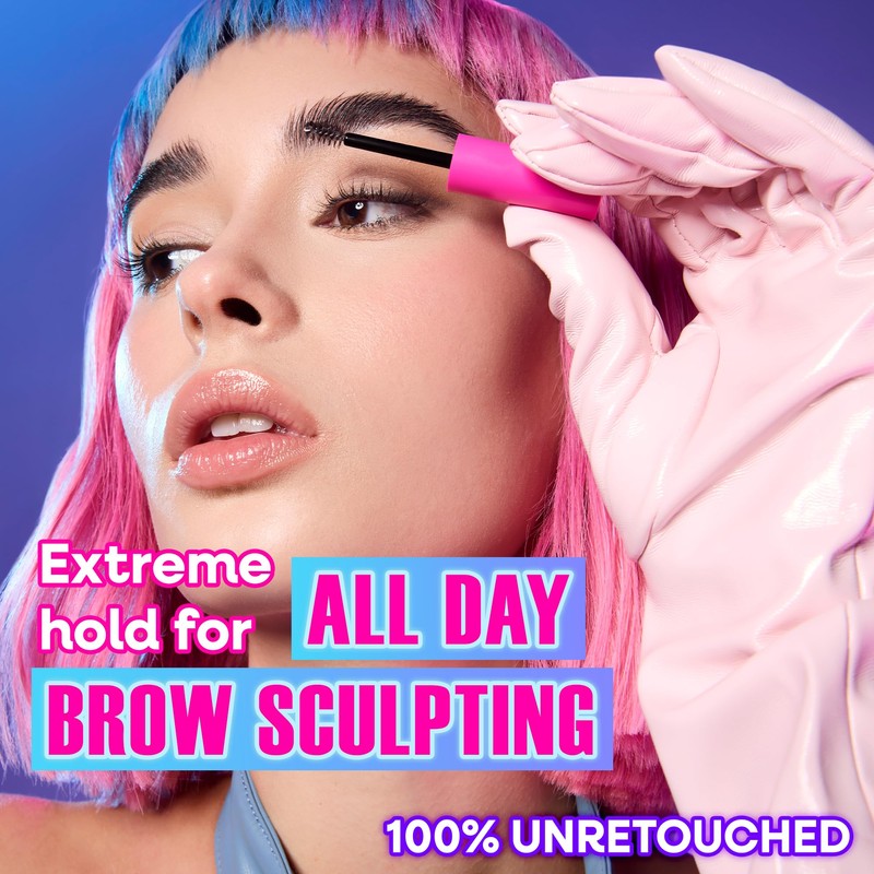wet n wild Mega Stay Extreme Hold Clear Brow Gel,