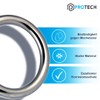 PROTECH Pack of 10 O-Ring Stainless Steel Rings – Ring