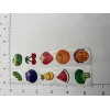 STICKER SHEET:  Cute fruits and vegetables