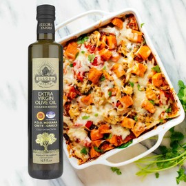 Ellora Farms, Greek Extra Virgin Olive Oil, Certified Single Estate Messara, Greece, Gold Medal Winner, Dark Bottle 17 FL oz., Pack of 2